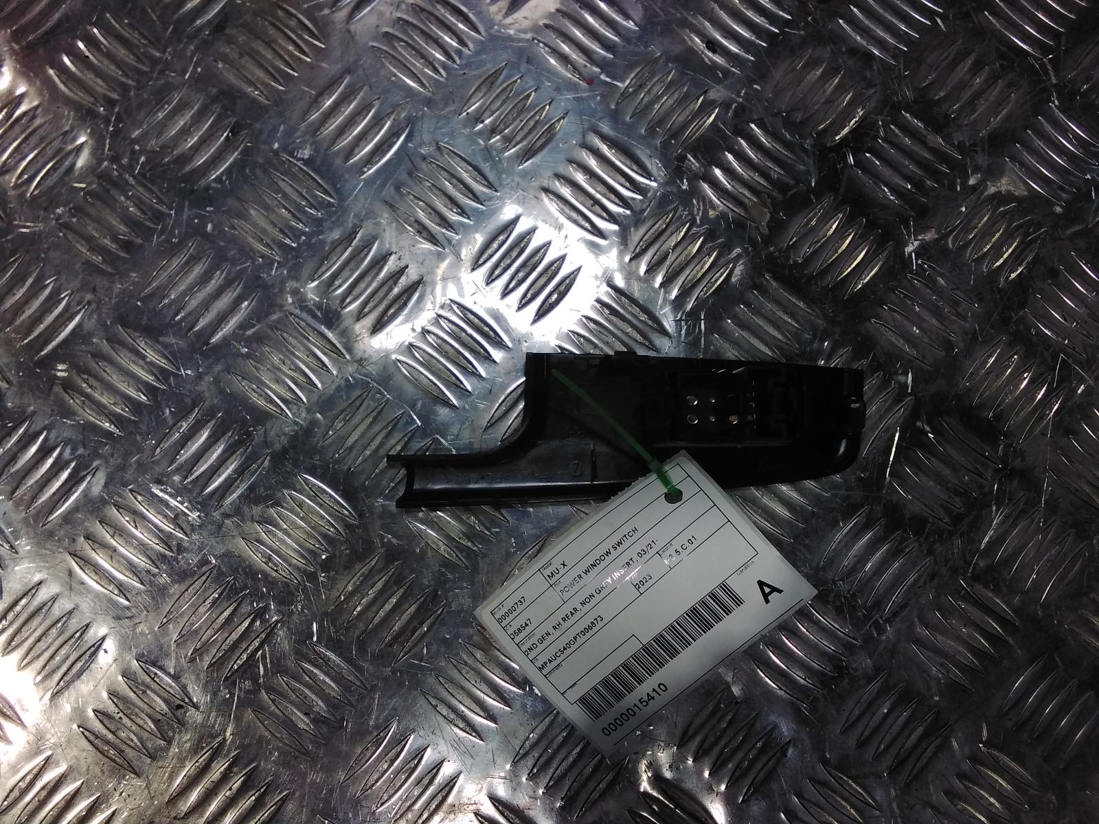 View Auto part Pwr Dr Wind Switch Isuzu Mu-x 2023