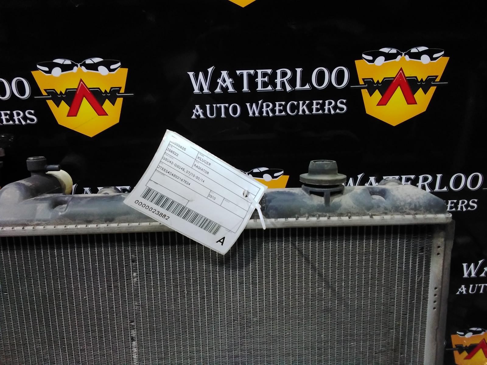 View Auto part Radiator Toyota Kluger 2010