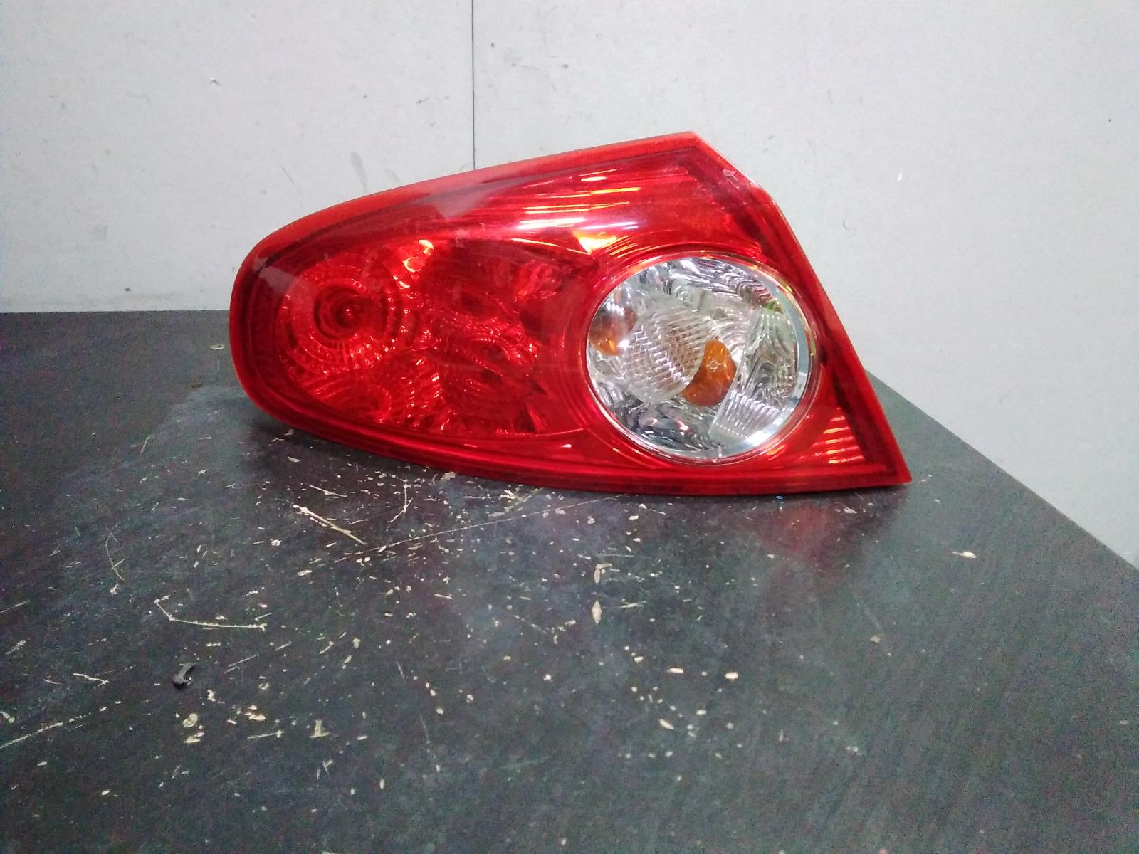 2008 Holden Viva Left Taillight View Auto part Left Taillight Holden Viva 2008
